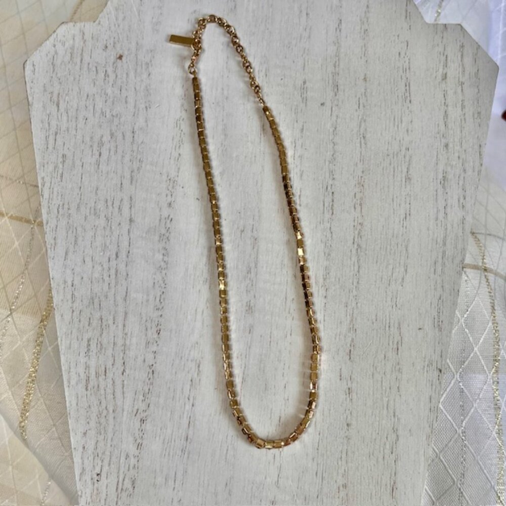 Sugarfix Rainbow Crystal Rhinestone Necklace, Gold Tone Rhinestone Jewelry - Picture 6 of 7